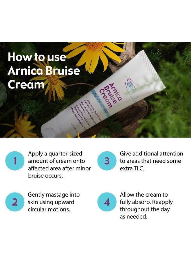 Miracle Plus Arnica Bruise Cream for Bruising, Swelling, Discoloration - Image 5